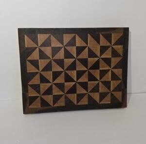 Quilted pattern cutting board