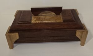 Bubinga /maple keepsake box