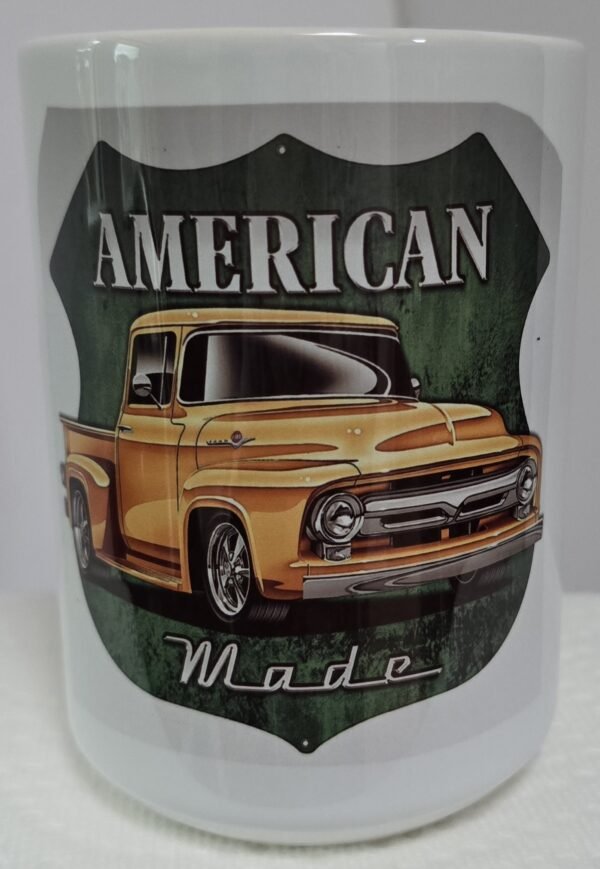 15 Oz Sublimated Coffee Cup - American Made - Image 2